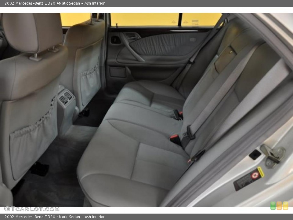 Ash Interior Photo for the 2002 Mercedes-Benz E 320 4Matic Sedan #40452781