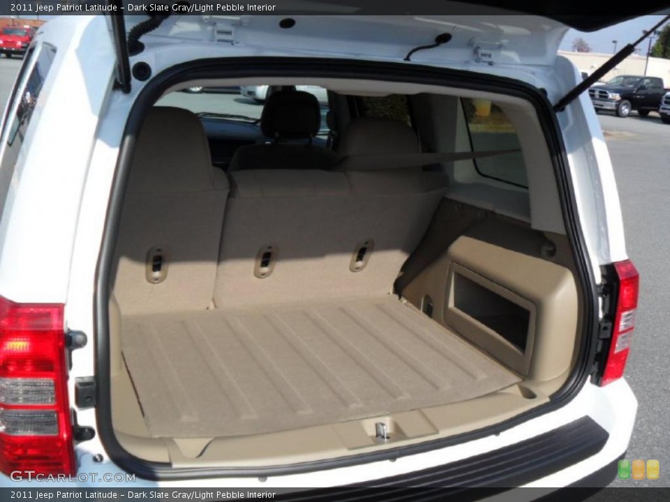 Dark Slate Gray/Light Pebble Interior Trunk for the 2011 Jeep Patriot Latitude #40452917