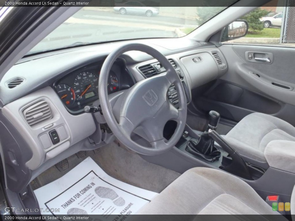 Quartz Interior Prime Interior for the 2000 Honda Accord LX Sedan #40457645