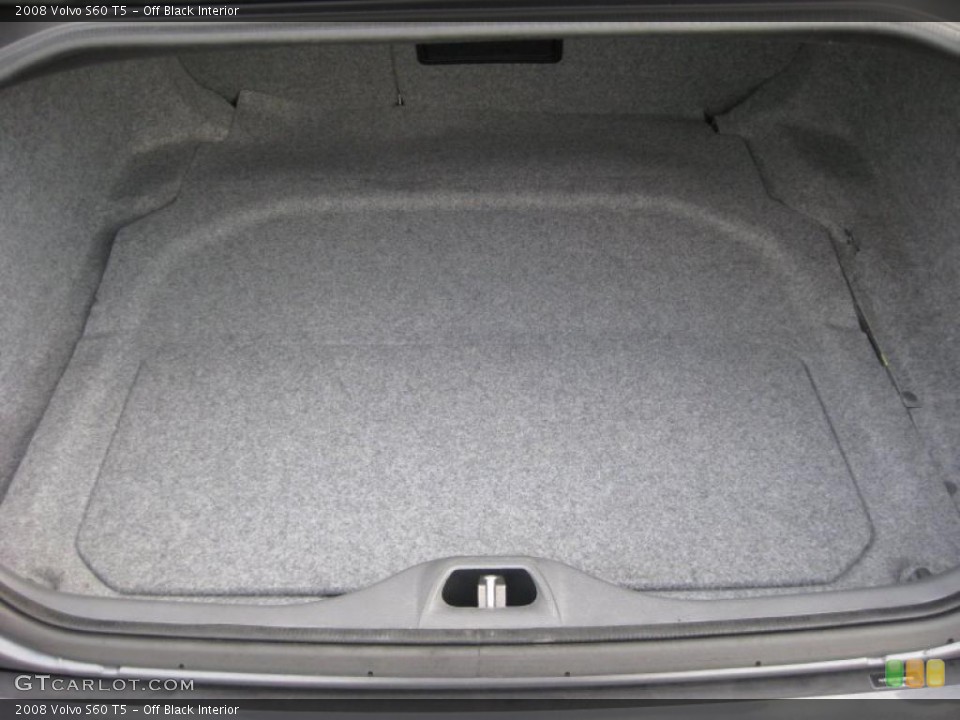 Off Black Interior Trunk for the 2008 Volvo S60 T5 #40463495