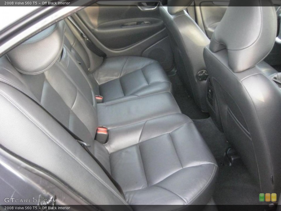 Off Black Interior Photo for the 2008 Volvo S60 T5 #40463651