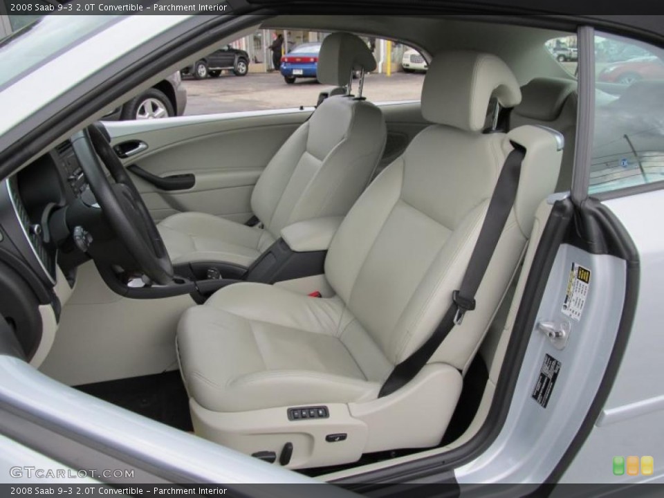 Parchment Interior Photo for the 2008 Saab 9-3 2.0T Convertible #40465907