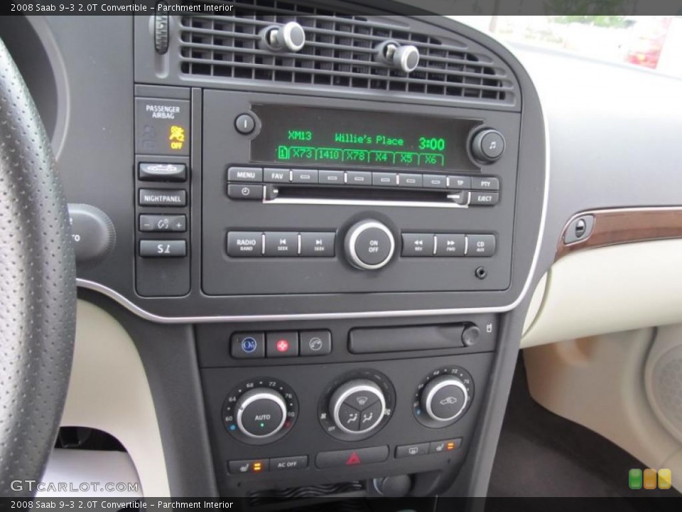 Parchment Interior Controls for the 2008 Saab 9-3 2.0T Convertible #40465963