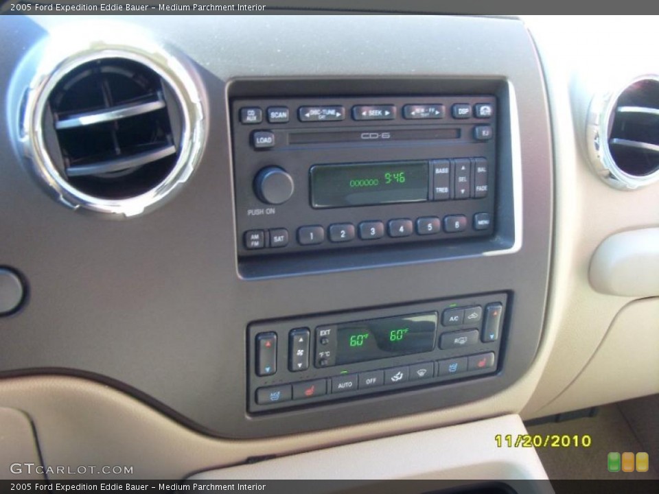 Medium Parchment Interior Controls for the 2005 Ford Expedition Eddie Bauer #40467423