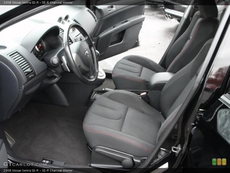 SE-R Charcoal Interior Photo for the 2008 Nissan Sentra SE-R #40468487