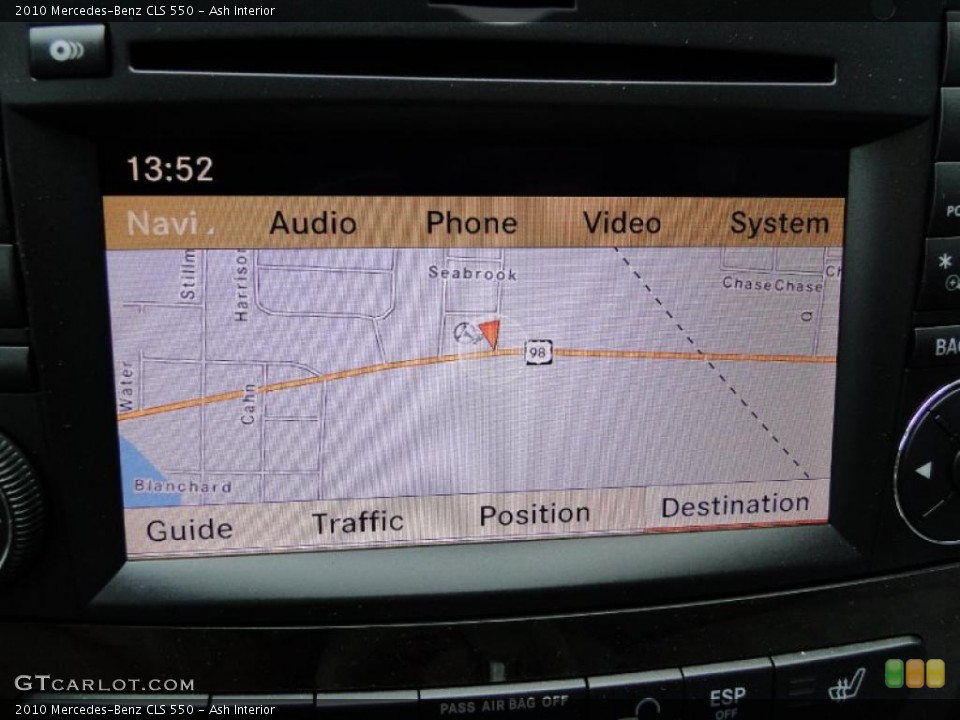 Ash Interior Navigation for the 2010 Mercedes-Benz CLS 550 #40470451