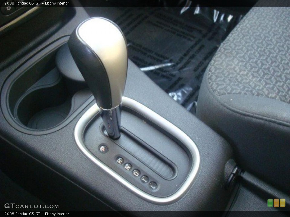 Ebony Interior Transmission for the 2008 Pontiac G5 GT #40470915