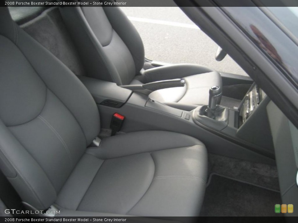Stone Grey Interior Photo for the 2008 Porsche Boxster  #40471375