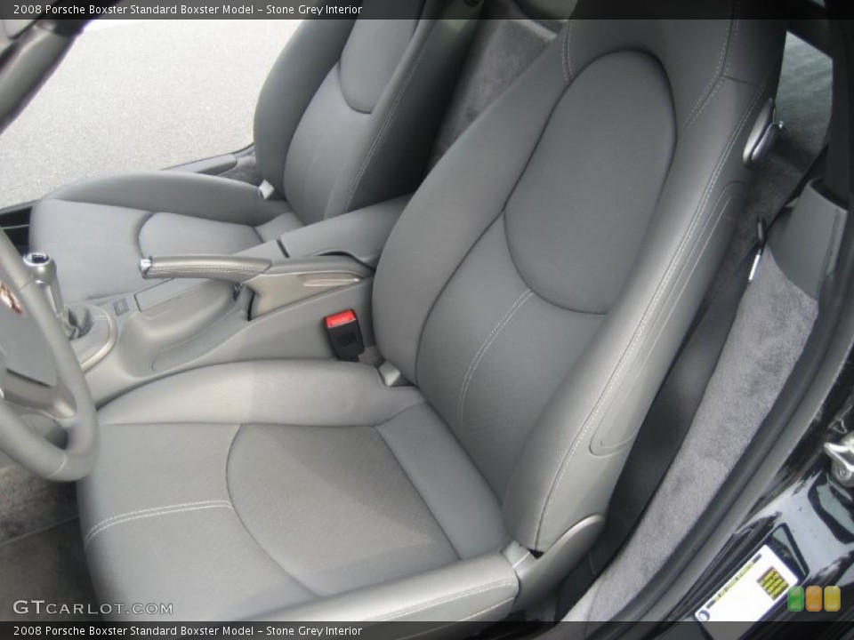 Stone Grey Interior Photo for the 2008 Porsche Boxster  #40471407