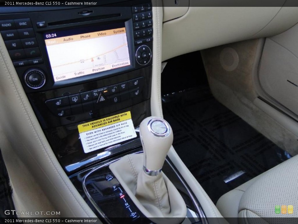 Cashmere Interior Transmission for the 2011 Mercedes-Benz CLS 550 #40471583