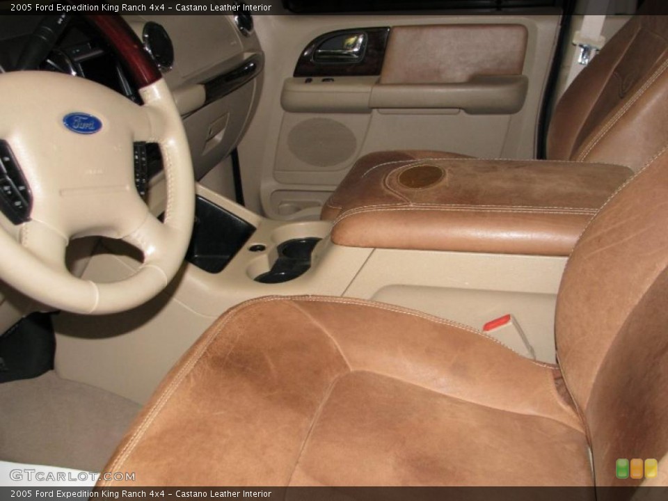 Castano Leather Interior Photo for the 2005 Ford Expedition King Ranch 4x4 #40473071