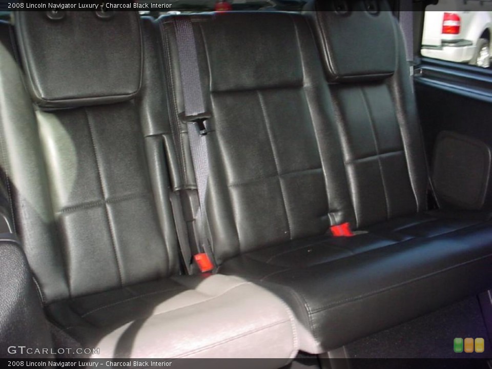 Charcoal Black 2008 Lincoln Navigator Interiors