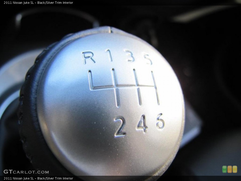 Black/Silver Trim Interior Transmission for the 2011 Nissan Juke SL #40474137