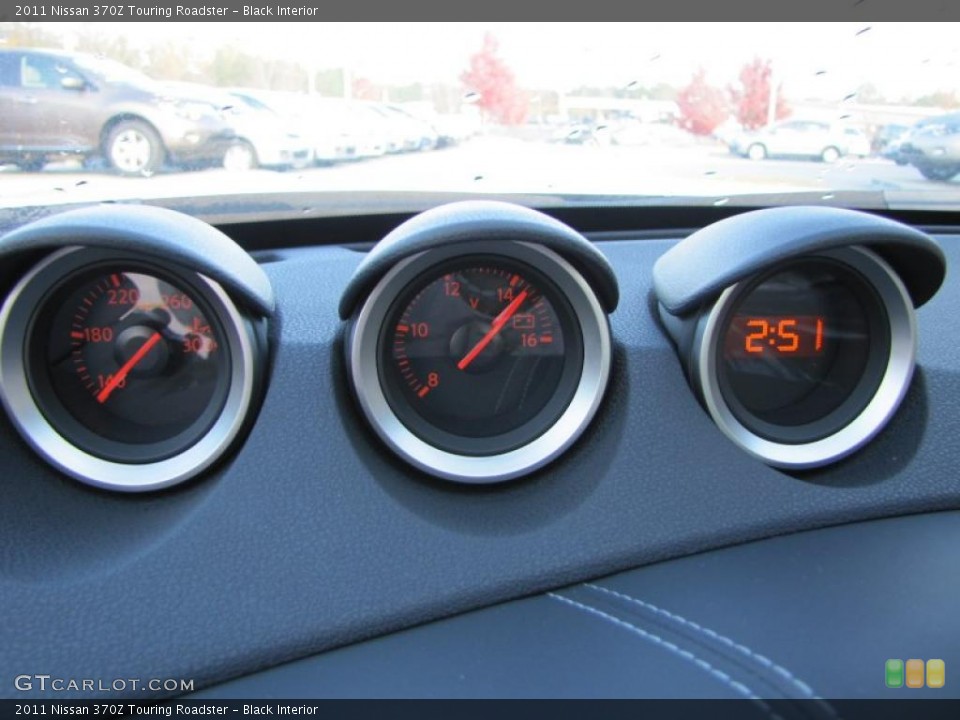 Black Interior Gauges for the 2011 Nissan 370Z Touring Roadster #40474333