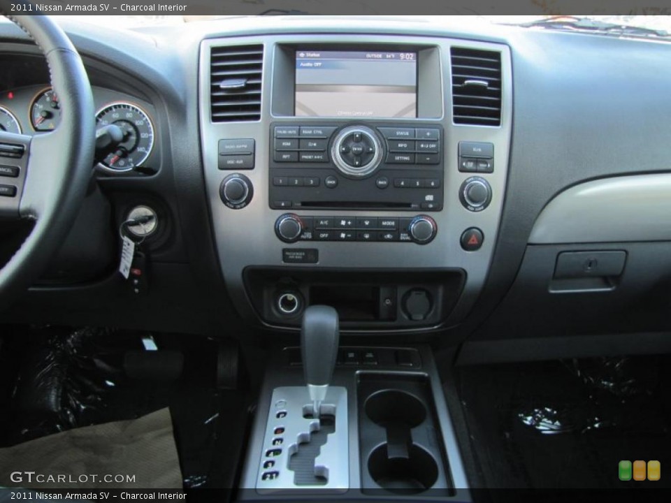 Charcoal Interior Controls for the 2011 Nissan Armada SV #40475057