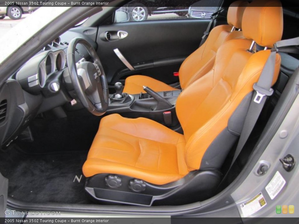 Burnt Orange Interior Prime Interior for the 2005 Nissan 350Z Touring Coupe #40475433