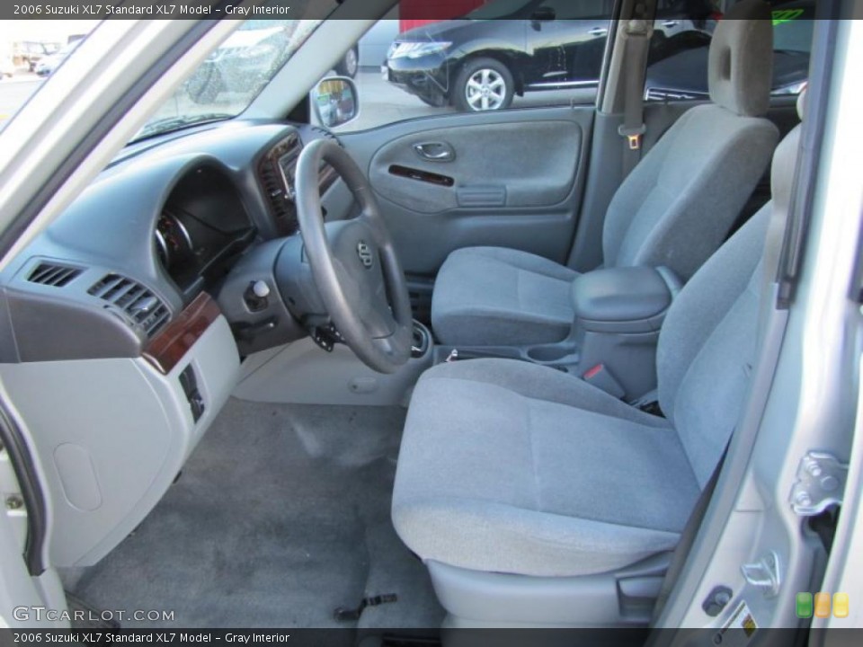 Gray Interior Photo for the 2006 Suzuki XL7  #40476105