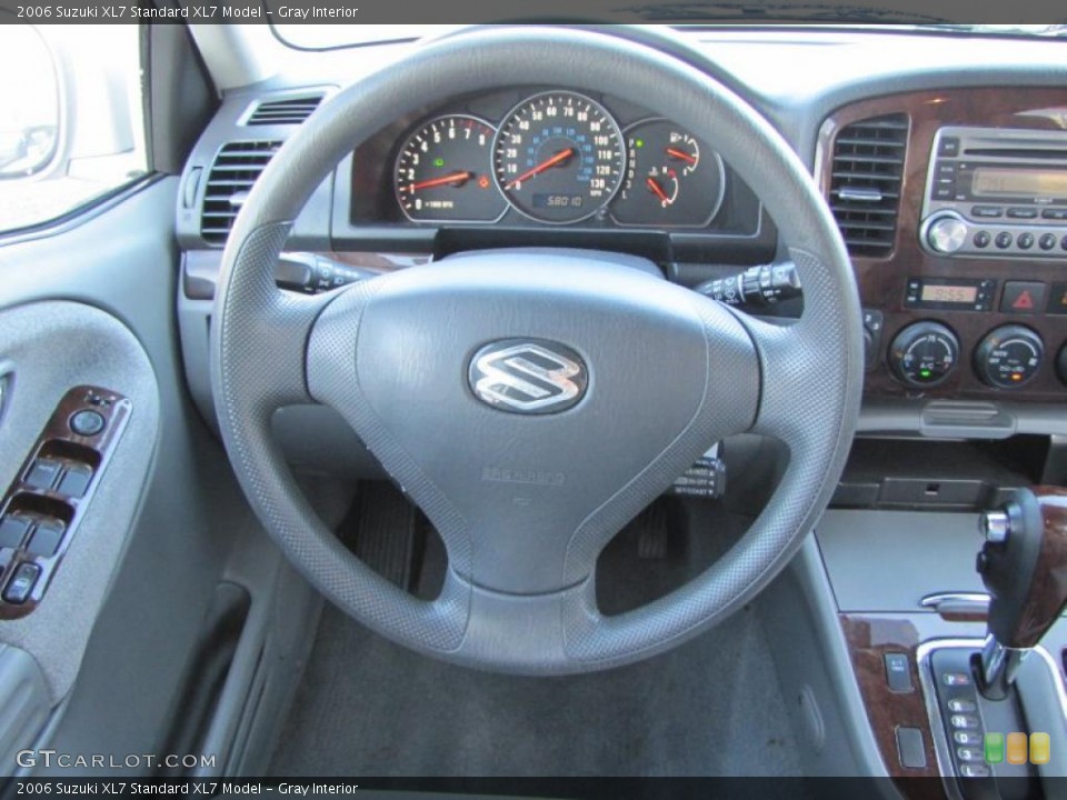 Gray Interior Steering Wheel for the 2006 Suzuki XL7  #40476169