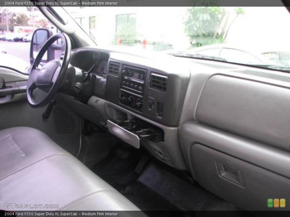 Medium Flint Interior Dashboard for the 2004 Ford F350 Super Duty XL SuperCab #40477469