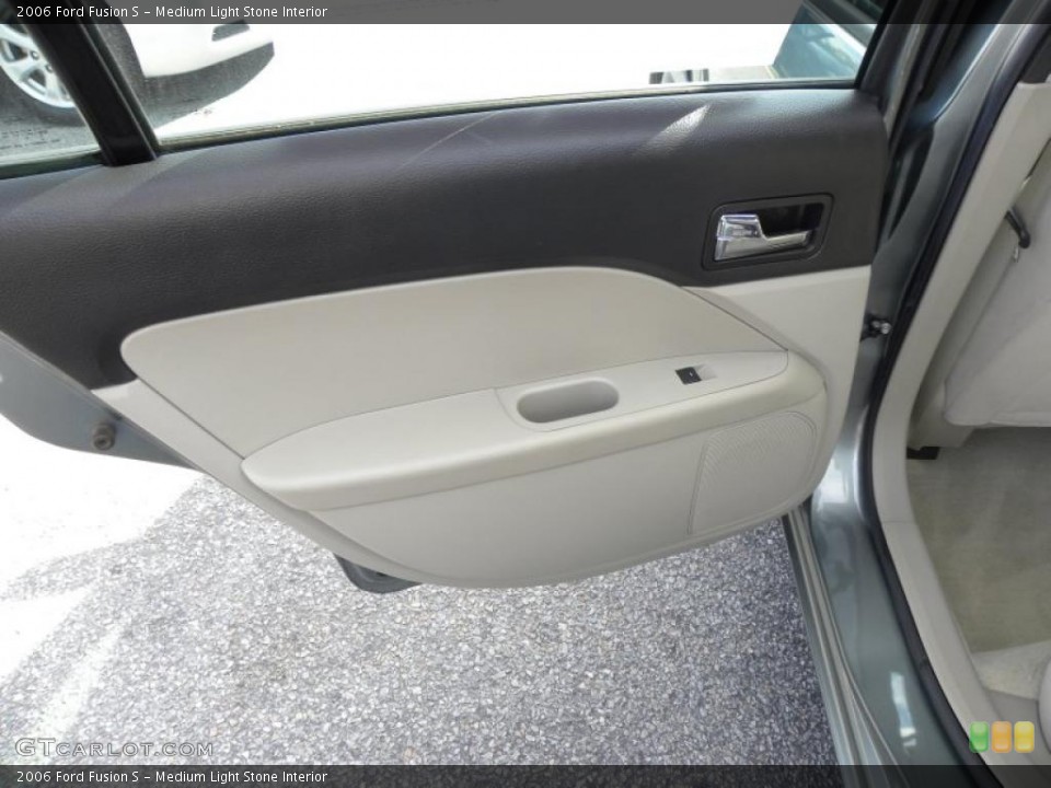 Medium Light Stone Interior Door Panel for the 2006 Ford Fusion S #40477585