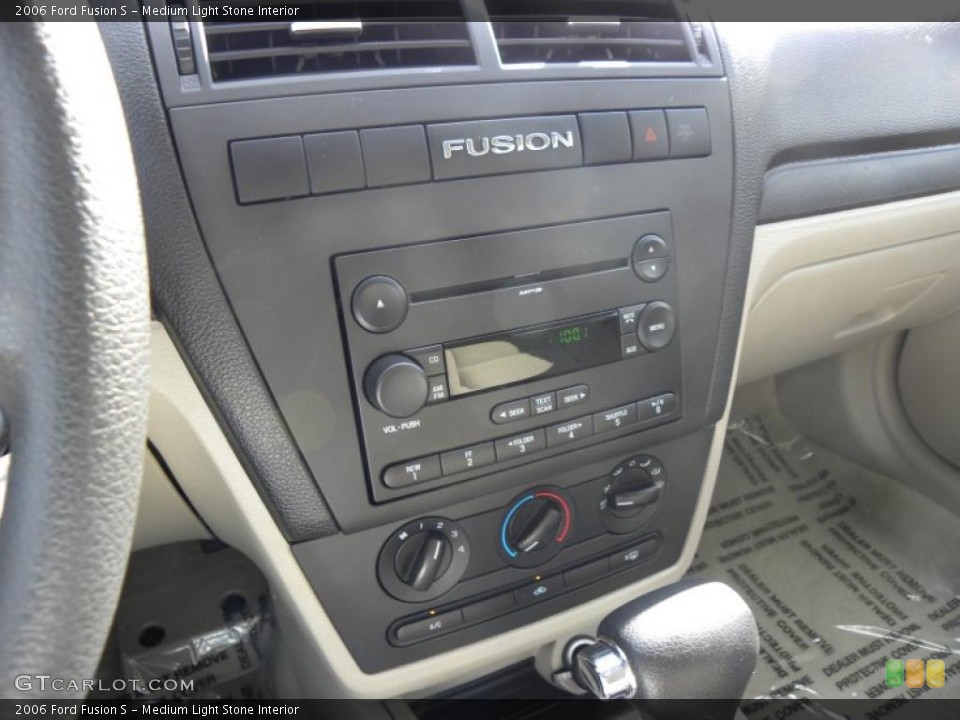 Medium Light Stone Interior Controls for the 2006 Ford Fusion S #40477725