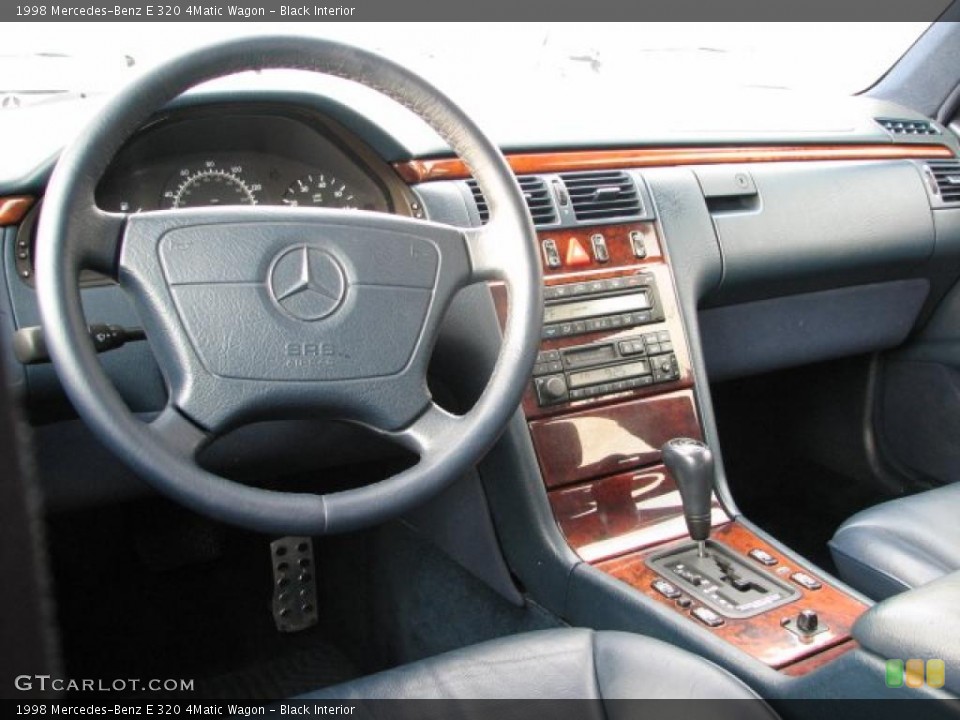 Black Interior Prime Interior for the 1998 Mercedes-Benz E 320 4Matic Wagon #40478414