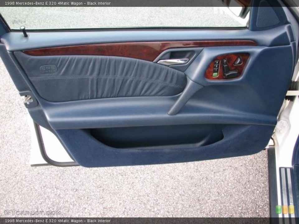 Black Interior Door Panel for the 1998 Mercedes-Benz E 320 4Matic Wagon #40478419