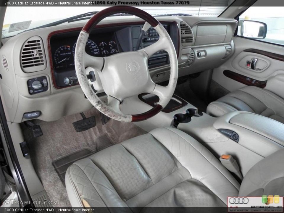 Neutral Shale Interior Prime Interior for the 2000 Cadillac Escalade 4WD #40484022