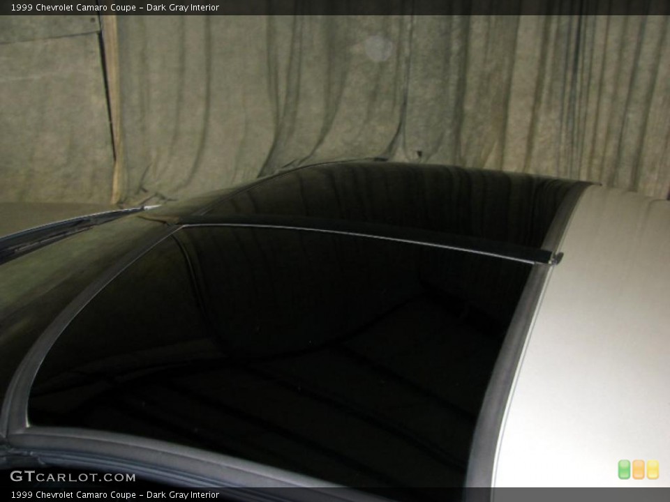 Dark Gray Interior Sunroof for the 1999 Chevrolet Camaro Coupe #40484770
