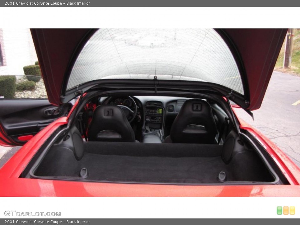 Black Interior Trunk for the 2001 Chevrolet Corvette Coupe #40485682