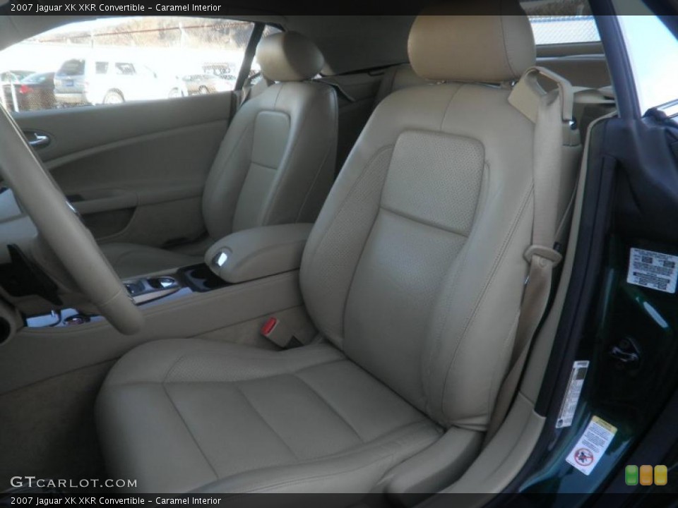 Caramel Interior Photo for the 2007 Jaguar XK XKR Convertible #40485802