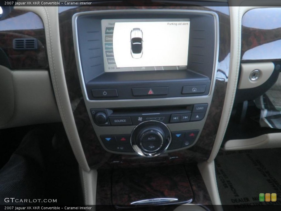 Caramel Interior Controls for the 2007 Jaguar XK XKR Convertible #40485818