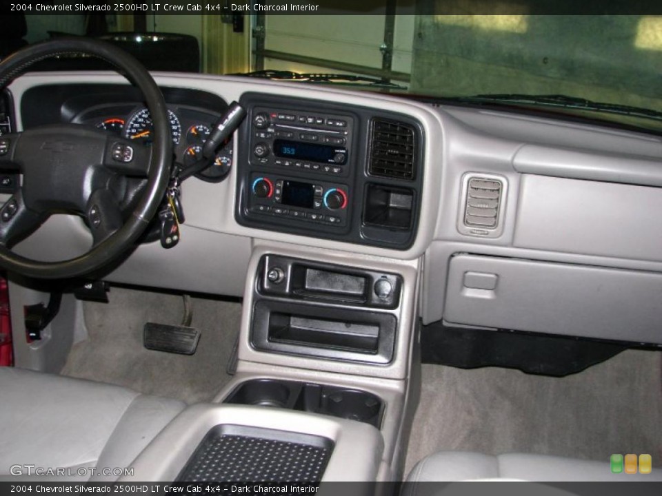 Dark Charcoal Interior Prime Interior for the 2004 Chevrolet Silverado 2500HD LT Crew Cab 4x4 #40486082