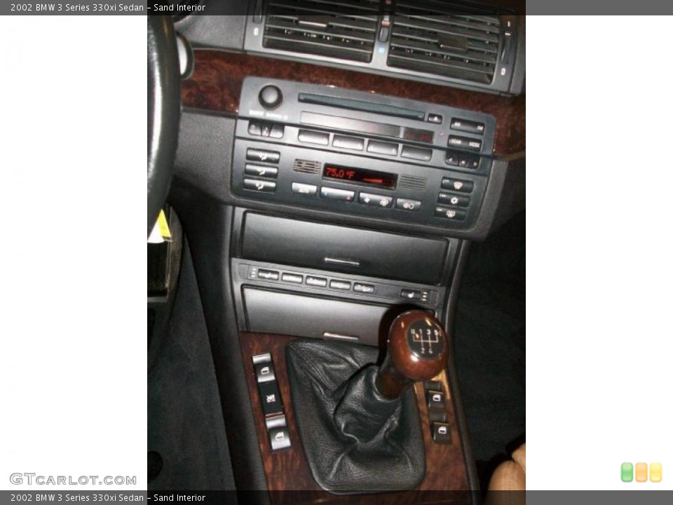 Sand Interior Transmission for the 2002 BMW 3 Series 330xi Sedan #40486310
