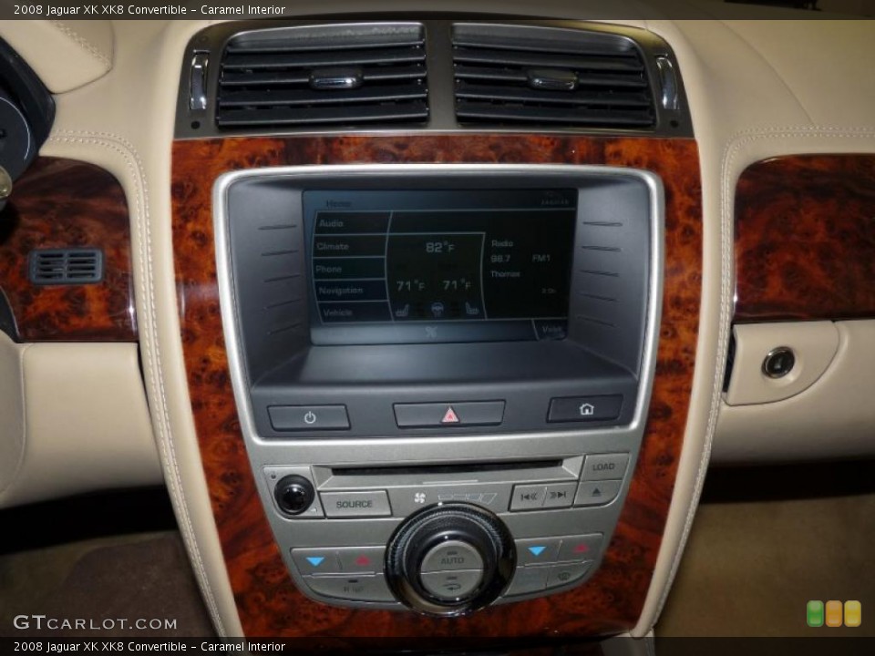 Caramel Interior Controls for the 2008 Jaguar XK XK8 Convertible #40487038