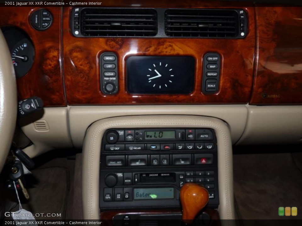 Cashmere Interior Controls for the 2001 Jaguar XK XKR Convertible #40488102