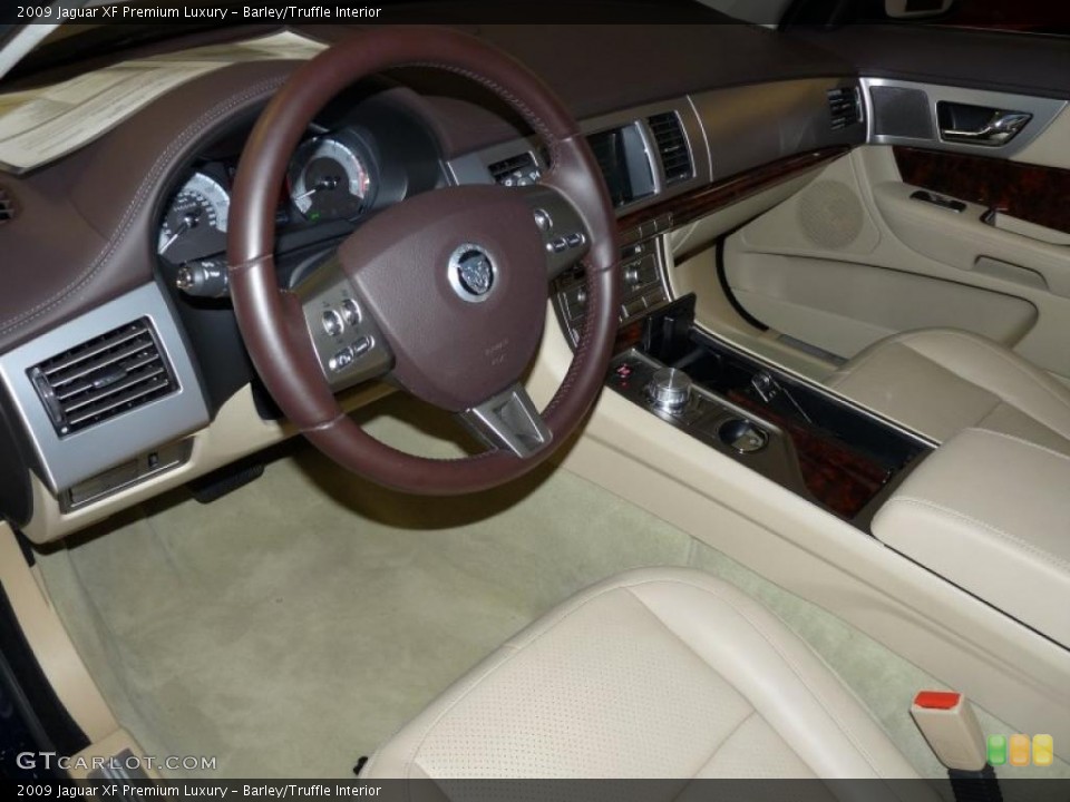 Barley/Truffle Interior Prime Interior for the 2009 Jaguar XF Premium Luxury #40488446