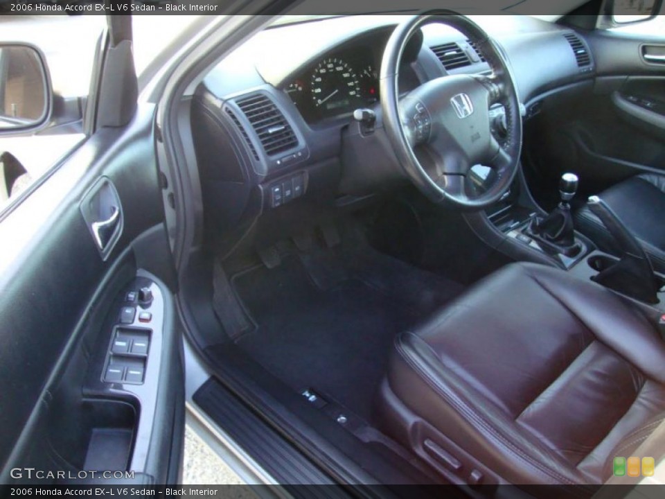 Black Interior Photo for the 2006 Honda Accord EX-L V6 Sedan #40491990