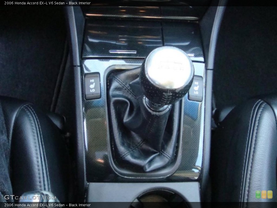 Black Interior Transmission for the 2006 Honda Accord EX-L V6 Sedan #40492486