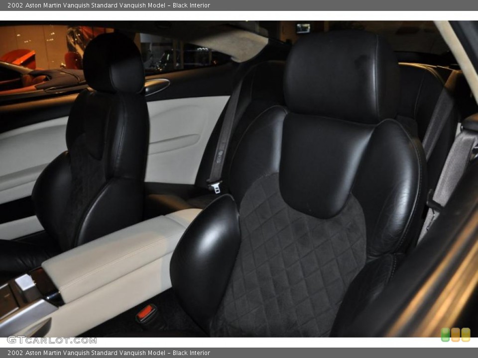 Black Interior Photo for the 2002 Aston Martin Vanquish  #40493486