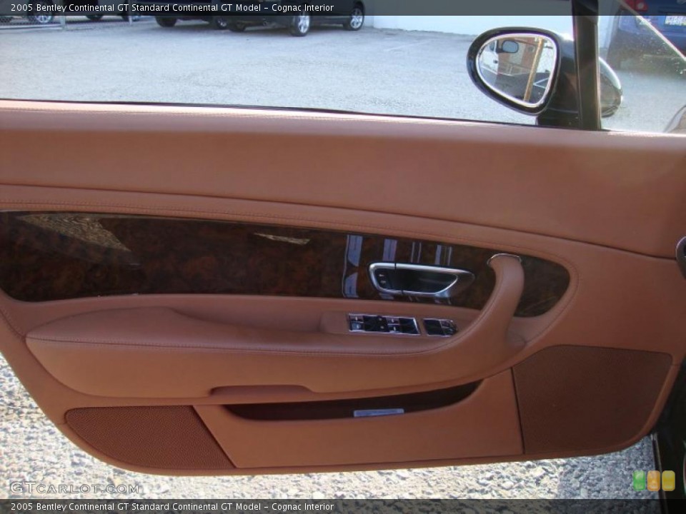 Cognac Interior Door Panel for the 2005 Bentley Continental GT  #40493702