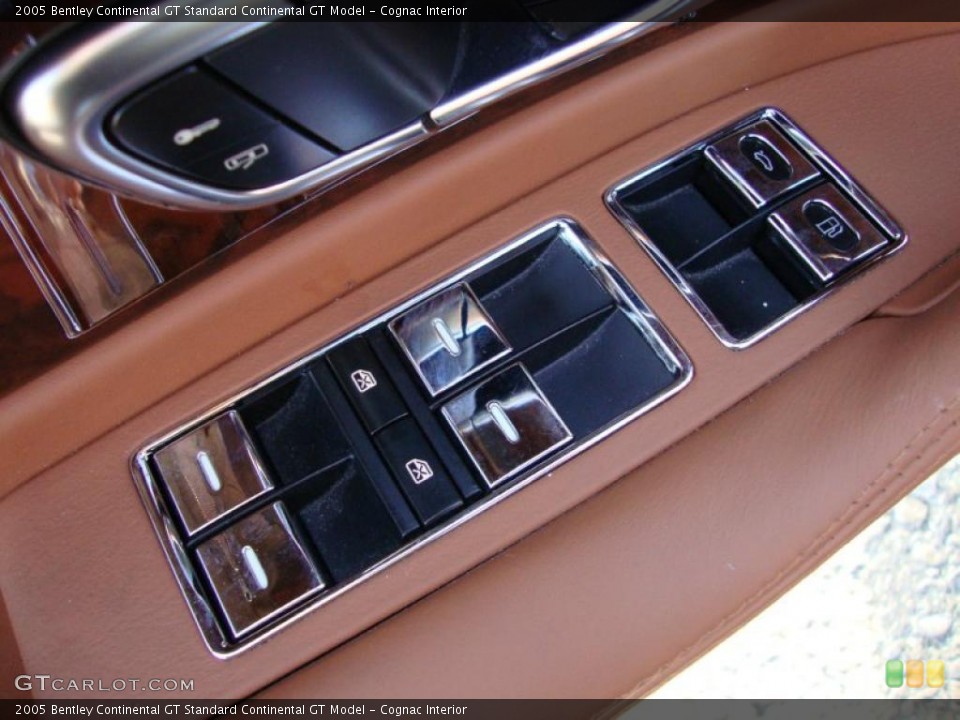 Cognac Interior Controls for the 2005 Bentley Continental GT  #40493722