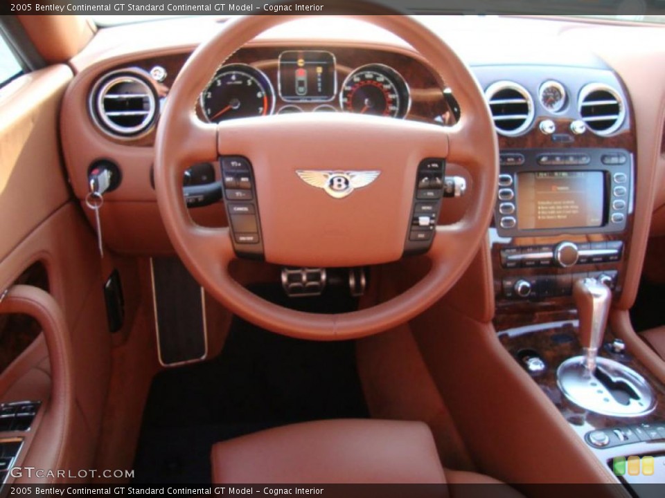 Cognac Interior Dashboard for the 2005 Bentley Continental GT  #40493946