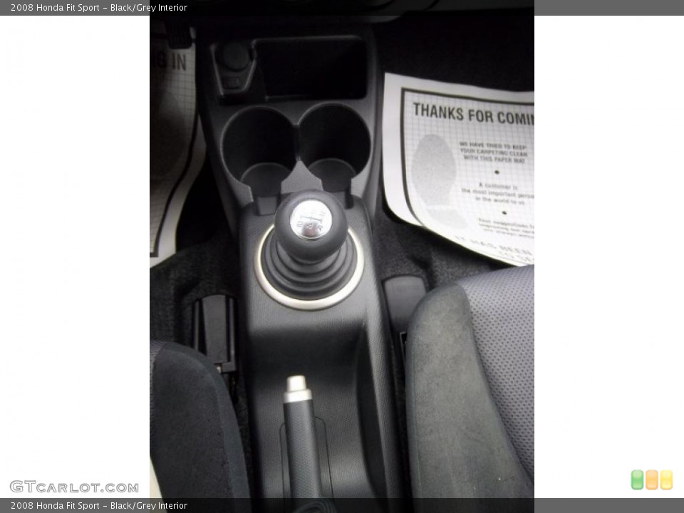 Black/Grey Interior Transmission for the 2008 Honda Fit Sport #40494046