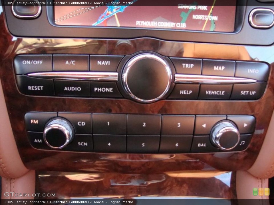Cognac Interior Controls for the 2005 Bentley Continental GT  #40494154