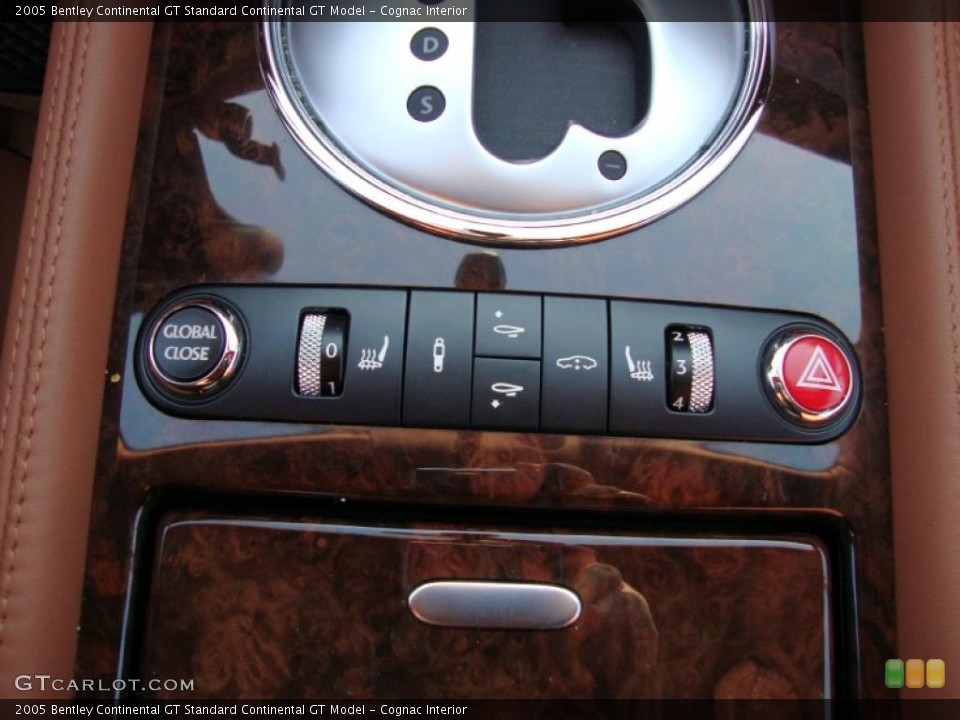 Cognac Interior Controls for the 2005 Bentley Continental GT  #40494186