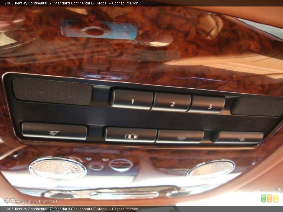 Cognac Interior Controls for the 2005 Bentley Continental GT  #40494206