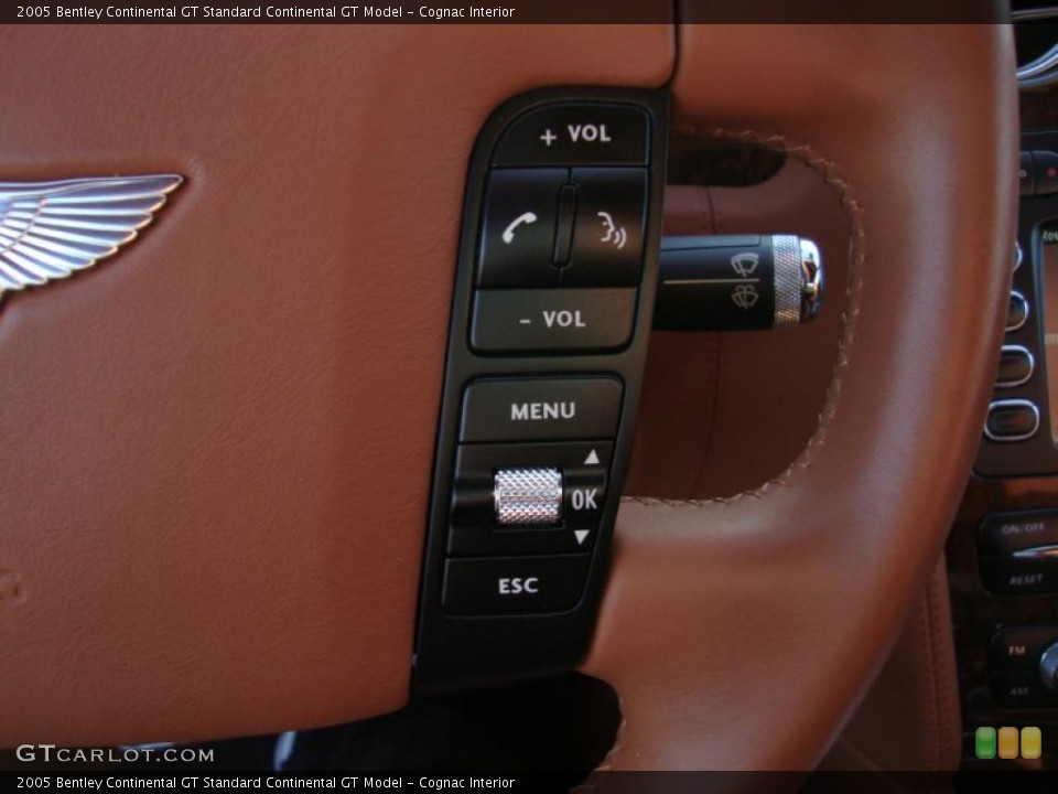Cognac Interior Controls for the 2005 Bentley Continental GT  #40494250