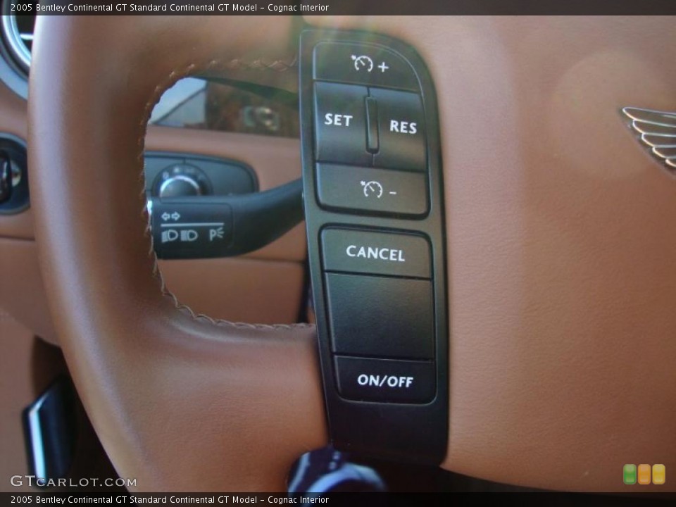 Cognac Interior Controls for the 2005 Bentley Continental GT  #40494262