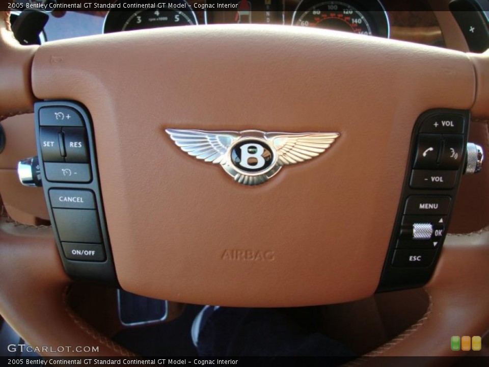 Cognac Interior Controls for the 2005 Bentley Continental GT  #40494290